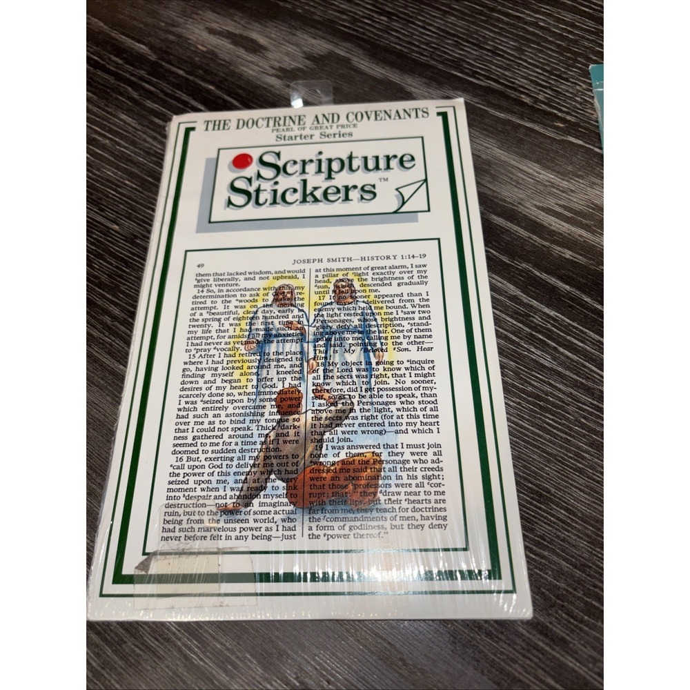 Scripture Stickers Lot Of 2 - Picture 2 of 6